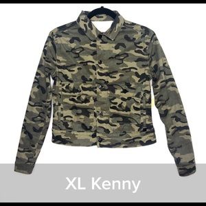 LuLaRoe Kenny Jacket- Camo